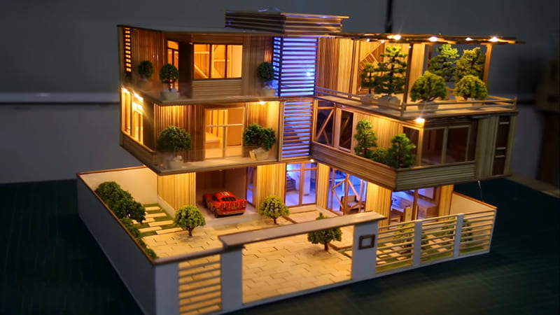 Nhà tăm tre | Nên mua gì tặng thầy giáo