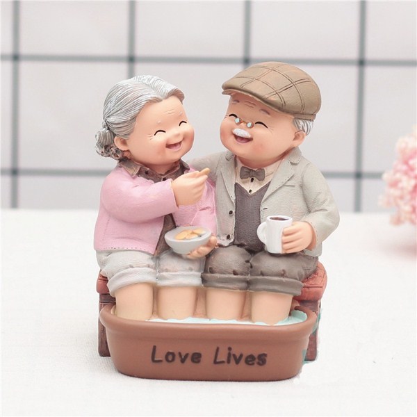 tuong-ong-ba-gia-ngam-chan-3 Ông bà già ngâm chân | Phụ kiện trang trí tiểu cảnh